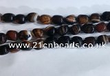 CNG8239 15.5 inches 12*16mm nuggets striped agate beads wholesale