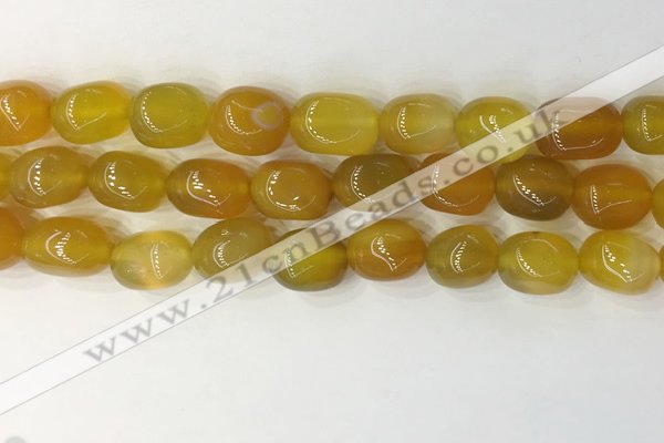 CNG8246 15.5 inches 13*18mm nuggets agate beads wholesale