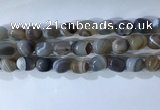 CNG8277 15.5 inches 13*18mm nuggets striped agate beads wholesale