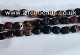 CNG8279 15.5 inches 13*18mm nuggets striped agate beads wholesale