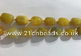 CNG8290 15.5 inches 15*20mm nuggets agate beads wholesale