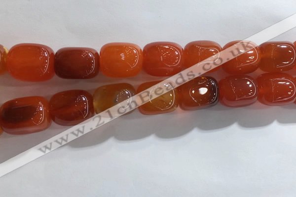 CNG8294 15.5 inches 15*20mm nuggets agate beads wholesale