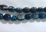 CNG8317 15.5 inches 15*20mm nuggets striped agate beads wholesale