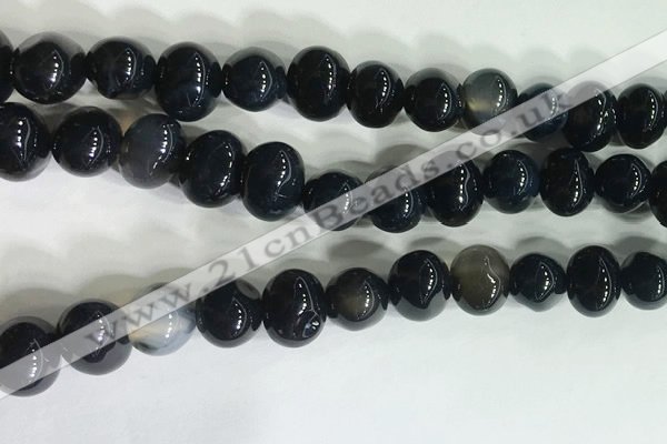 CNG8339 15.5 inches 10*12mm nuggets agate beads wholesale