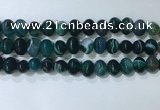 CNG8350 15.5 inches 10*12mm nuggets striped agate beads wholesale