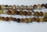 CNG8351 15.5 inches 10*12mm nuggets striped agate beads wholesale