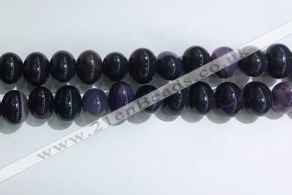 CNG8362 15.5 inches 12*16mm nuggets agate beads wholesale