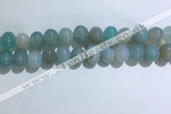 CNG8368 15.5 inches 12*16mm nuggets agate beads wholesale