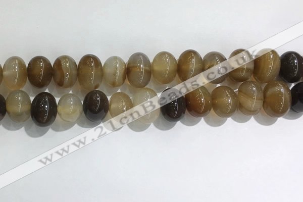 CNG8371 15.5 inches 12*16mm nuggets agate beads wholesale