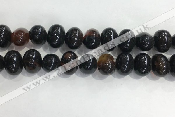 CNG8372 15.5 inches 12*16mm nuggets agate beads wholesale