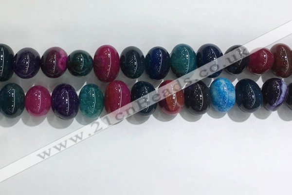 CNG8376 15.5 inches 12*16mm nuggets agate beads wholesale