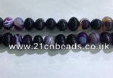 CNG8381 15.5 inches 12*16mm nuggets striped agate beads wholesale