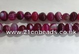 CNG8383 15.5 inches 12*16mm nuggets striped agate beads wholesale