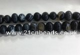 CNG8390 15.5 inches 12*16mm nuggets striped agate beads wholesale