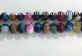 CNG8391 15.5 inches 12*16mm nuggets striped agate beads wholesale