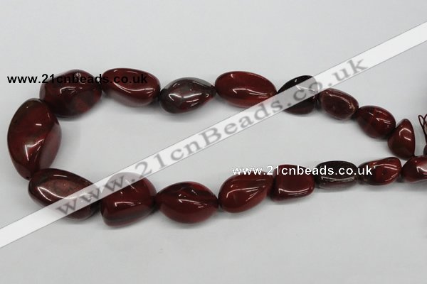 CNG84 15.5 inches 10*16mm - 20*30mm nuggets brecciated jasper beads