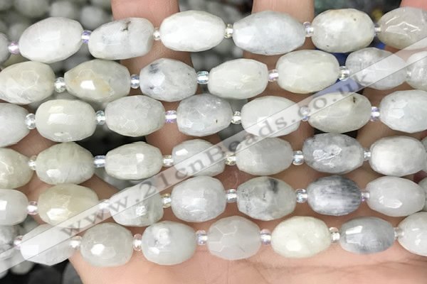 CNG8531 15.5 inches 9*12mm - 10*14mm faceted nuggets aquamarine beads