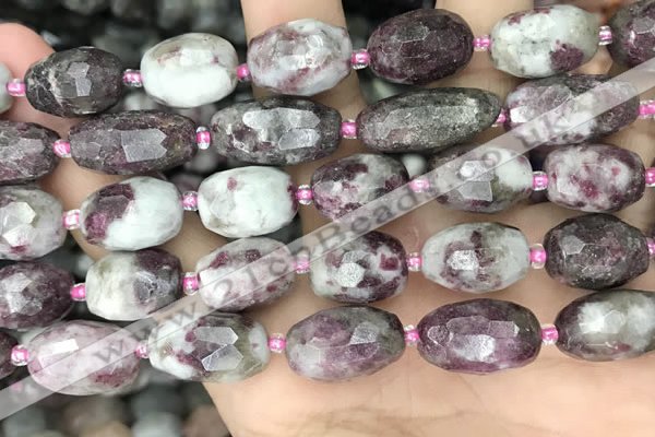 CNG8537 15.5 inches 11*15mm - 12*21mm faceted nuggets tourmaline beads