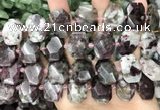 CNG8552 15.5 inches 13*18mm - 15*25mm faceted freeform tourmaline beads