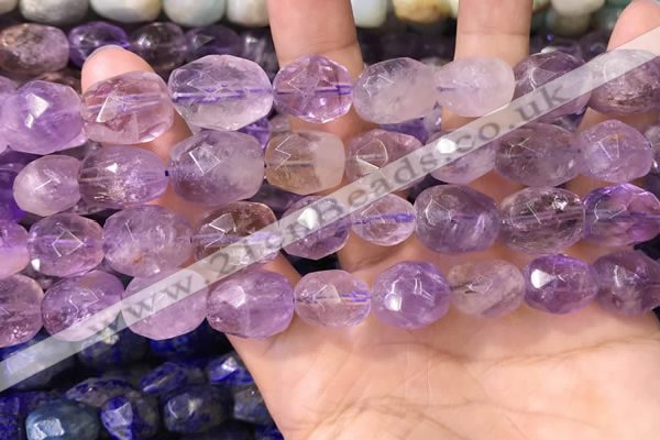 CNG8564 12*16mm - 15*20mm faceted nuggets ametrine beads