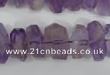 CNG861 15.5 inches 10*14mm – 13*20mm faceted nuggets amethyst beads