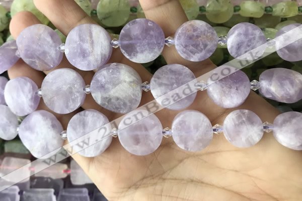 CNG8655 15.5 inches 10mm - 20mm freeform lavender amethyst beads