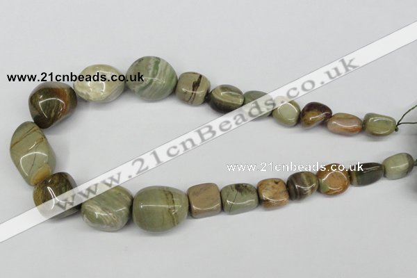 CNG87 15.5 inches 13*18mm - 25*30mm nuggets jasper gemstone beads