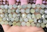 CNG8729 15.5 inches 8mm faceted nuggets prehnite gemstone beads