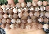 CNG8755 15.5 inches 12mm faceted nuggets moonstone beads wholesale