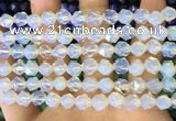 CNG8760 15.5 inches 8mm faceted nuggets opalite beads wholesale