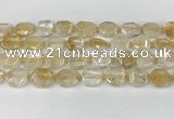 CNG8804 15.5 inches 16mm - 20mm faceted freeform citrine beads