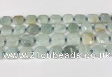 CNG8815 15.5 inches 16mm - 20mm faceted freeform amazonite beads