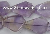 CNG890 15.5 inches 15*20mm – 20*30mm freeform ametrine beads