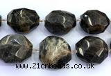 CNG8982 15 inches 30*35mm - 40*50mm faceted nuggets sunstone beads