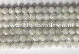 CNG9051 15.5 inches 8mm faceted nuggets white moonstone gemstone beads