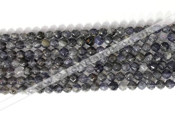 CNG9058 15.5 inches 6mm faceted nuggets iolite gemstone beads