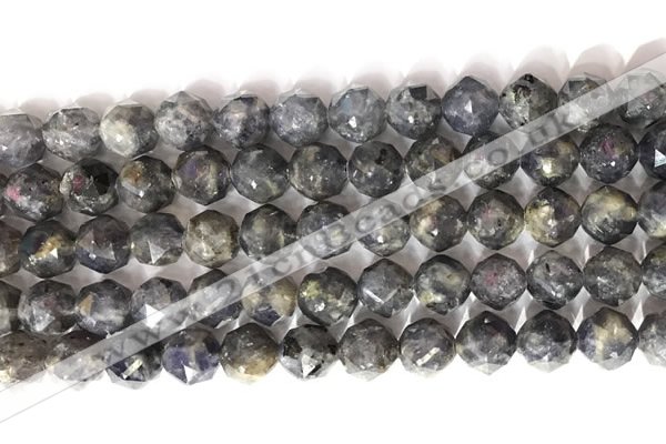 CNG9060 15.5 inches 10mm faceted nuggets iolite gemstone beads