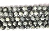 CNG9069 15.5 inches 10mm faceted nuggets eagle eye jasper gemstone beads