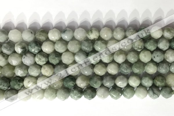 CNG9072 15.5 inches 8mm faceted nuggets jade gemstone beads