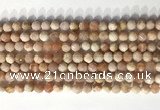 CNG9080 15.5 inches 6mm faceted nuggets moonstone gemstone beads