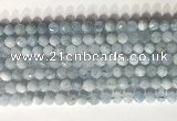 CNG9084 15.5 inches 6mm faceted nuggets aquamarine gemstone beads