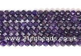 CNG9093 15.5 inches 8mm faceted nuggets amethyst gemstone beads