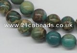 CNI04 16 inches 10mm round natural imperial jasper beads wholesale