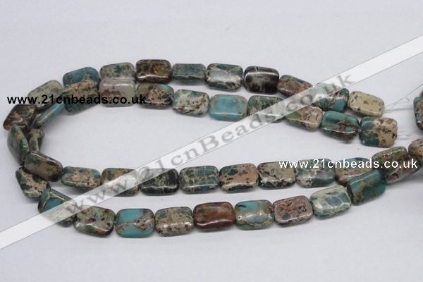 CNI16 16 inches 13*18mm rectangle natural imperial jasper beads wholesale