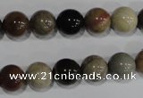 CNI204 15.5 inches 12mm round imperial jasper beads wholesale