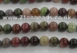 CNI301 15.5 inches 6mm round imperial jasper beads wholesale