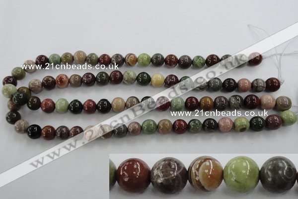 CNI302 15.5 inches 8mm round imperial jasper beads wholesale