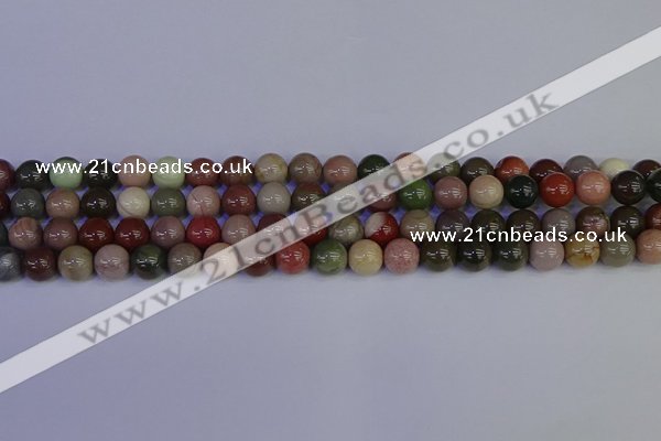 CNI352 15.5 inches 8mm round imperial jasper beads wholesale