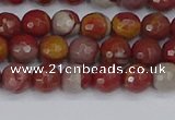 CNJ309 15.5 inches 6mm faceted round noreena jasper beads