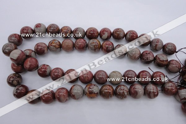 CNJ57 15.5 inches 16mm round noreena jasper beads wholesale